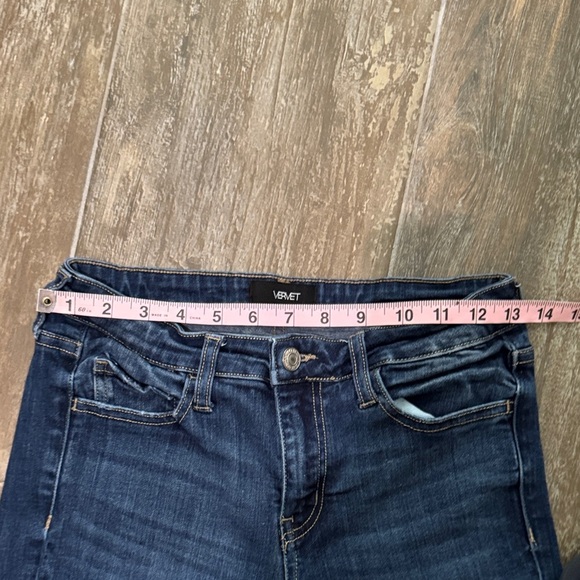 VERVET BY FLYING MONKEY Deep Indigo Skinny Jeans - Picture 6 of 8